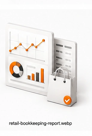 Anonymized ecommerce bookkeeping dashboard with sales, fees, refunds, supplier costs, and reconciled payouts.