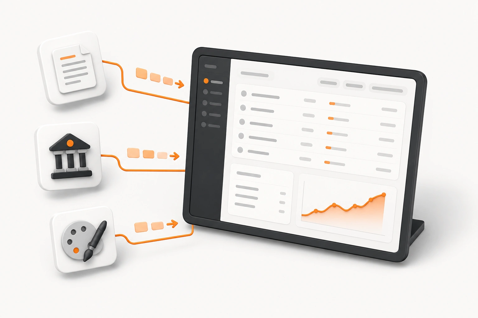 Bookkeeping software for creative professionals illustration